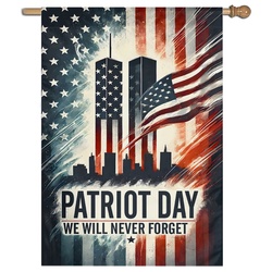 Patriot Day Flag We will never Forget September 11th House Banner 791024B