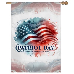 Patriot Day Remeber September 11 House Flag Banner 391024B