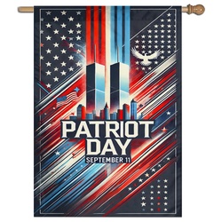Patriot Day September 11 House Flag Banner 591024B