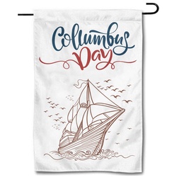 Columbus Day Garden Flag Banner 291224A