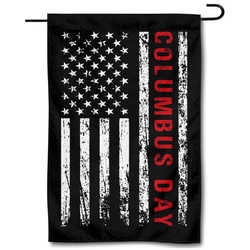 Columbus Day Garden Flag Banner 691224A