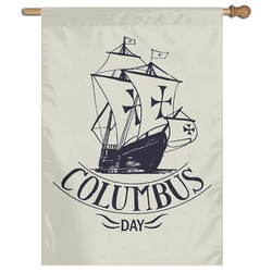Columbus Day House Flag Banner 591224B