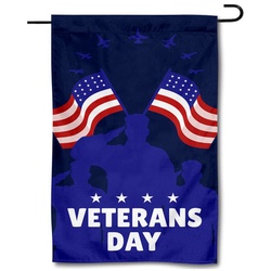 Veterans Day Garden Flag Banner 191424A