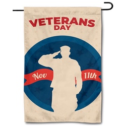 Veterans Day Garden Flag Banner 391424A