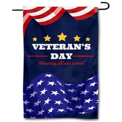 Veterans Day Garden Flag Banner 991424A