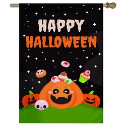 Happy Halloween House Flag Flags Banner 919246B