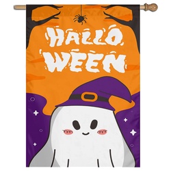 Happy Halloween House Flag Flags Banner 9192410B
