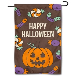 Happy Halloween Garden Flag Banner 920246A