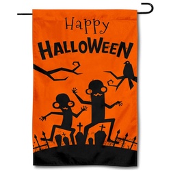 Happy Halloween Garden Flag Banner 920241A