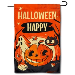 Happy Halloween Garden Flag Banner 920242A