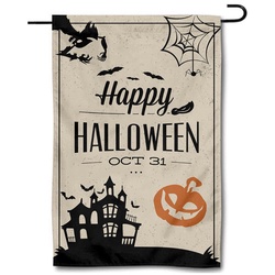 Happy Halloween Garden Flag Banner 920243A