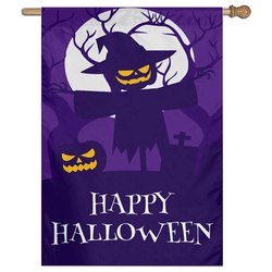 Happy Halloween House Flag Banner 920249B