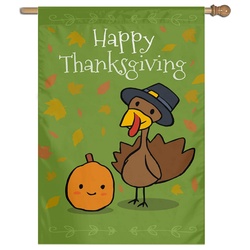 Thanksgiving Day House Flag Banner CK3101424B