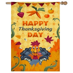Thanksgiving Day House Flag Banner CK6101424B
