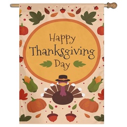 Thanksgiving Day House Flag Banner CK11101424B