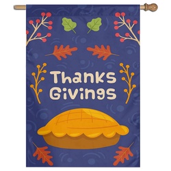 Thanksgiving Day House Flag Banner CK13101424B