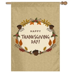 Thanksgiving Day House Flag Banner CK15101424B