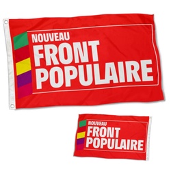 New Popular Front NFP Legislative Flag Banner