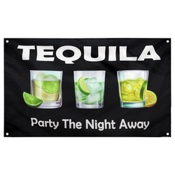 Party The Night Away Flag Decor Banner