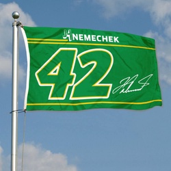 JH Nemechek NO.42 Flag Banner 2024 Flags Banner