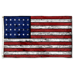Vintage 1822-1836 the United States flag