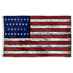 Vintage 1847-1848 the United States flag