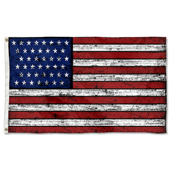 Vintage 1890-1891 the United States flag