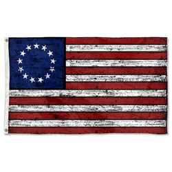 Vintage Betsy Ross flag the United States flags
