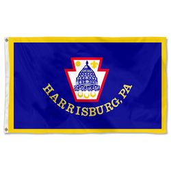 Harrisburg City, Pennsylvania flag