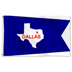 Dallas, Texas flag (1954-1967)