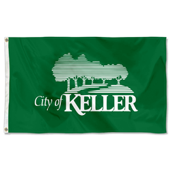 keller, Texas flag green
