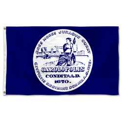 Charleston, South Carolina flag (1882-1952)