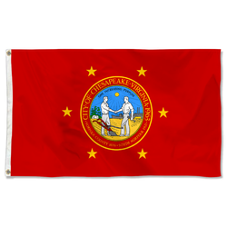 Chesapeake, Virginia flag