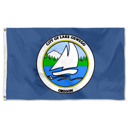 Lake Oswego, Oregon flag