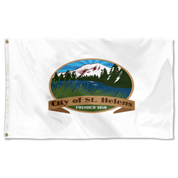 Logo of st helens, Oregon flag