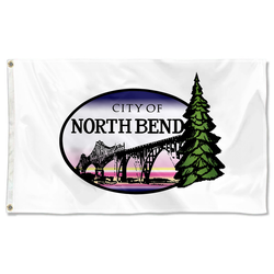 North Bend, Oregon flag