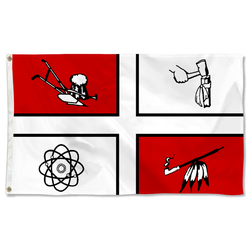 Oklahoma City, Oklahoma flag(1965-1994)