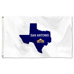 San Antonio, Texas flag (1917-976)