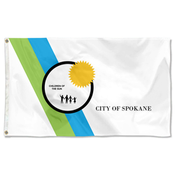 Spokane, Washington flag