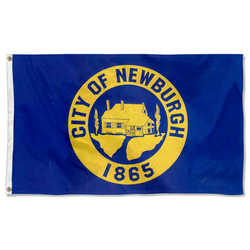 The city of Newburgh, New York flag