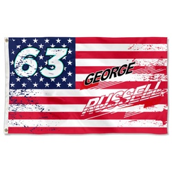 George Russell No.63 Stars and Stripes