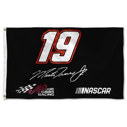 Martin Truex Jr No.19 NASCAR Flag Banner
