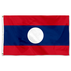 Lao People s Democratic Republic Flag