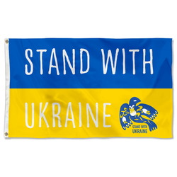 Stand With Ukraine Peace Flag