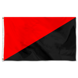 The Symbol of The Anarcho-syndicalist and Anarcho-Communist Movements Flag