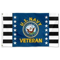 The United States U.S. NAVY Veteran Flag