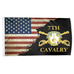 Us 7th Cavalry Flag