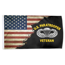 Us 82nd Airborne Division Us Paratrooper Army Veteran Flag