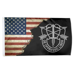 Us Army Special Forces De Oppresso Liber Flag