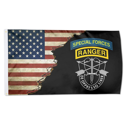 Us Army Special Forces Ranger De Oppresso Liber Flag